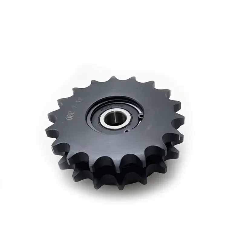 Hot Sale Factory Customized Surface Blacked Treatment 06B 08B 10B 12B 16B 20B One Way Bearing Chain Wheel Idler Sprocket
