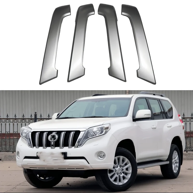 

For Toyota Land Cruiser Prado FJ150 150 2010-2012 2013 2014 2015 2016 2017 2018 2019 2020 Car ABS Interior Door Handle Trim 4PS