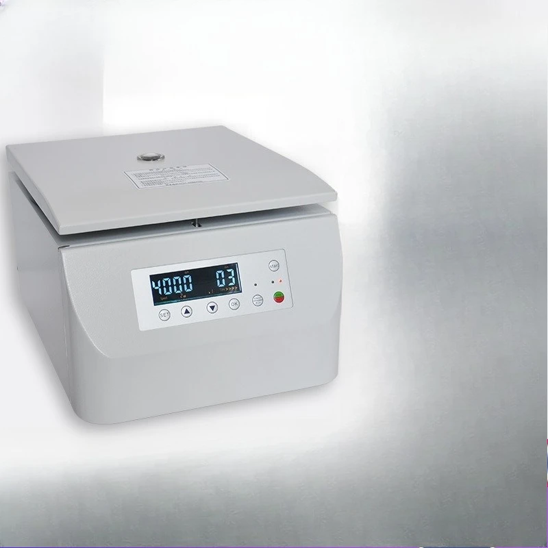 Low Speed Desktop Automatic Balancing Centrifuge for 4K Serum Pharmaceutical Laboratory
