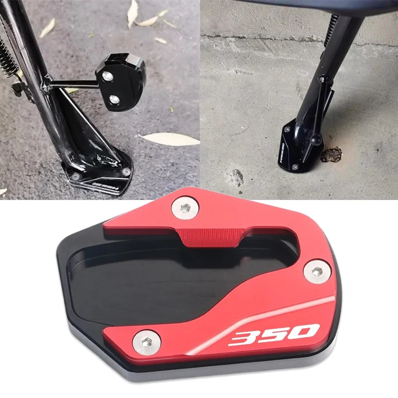 

Fit For Honda FORZA350 NSS350 FORZA 350 NSS 350 2018-2023 Motorcycles CNC Foot Side Stand Enlarger Plate Pad Kickstand Extension