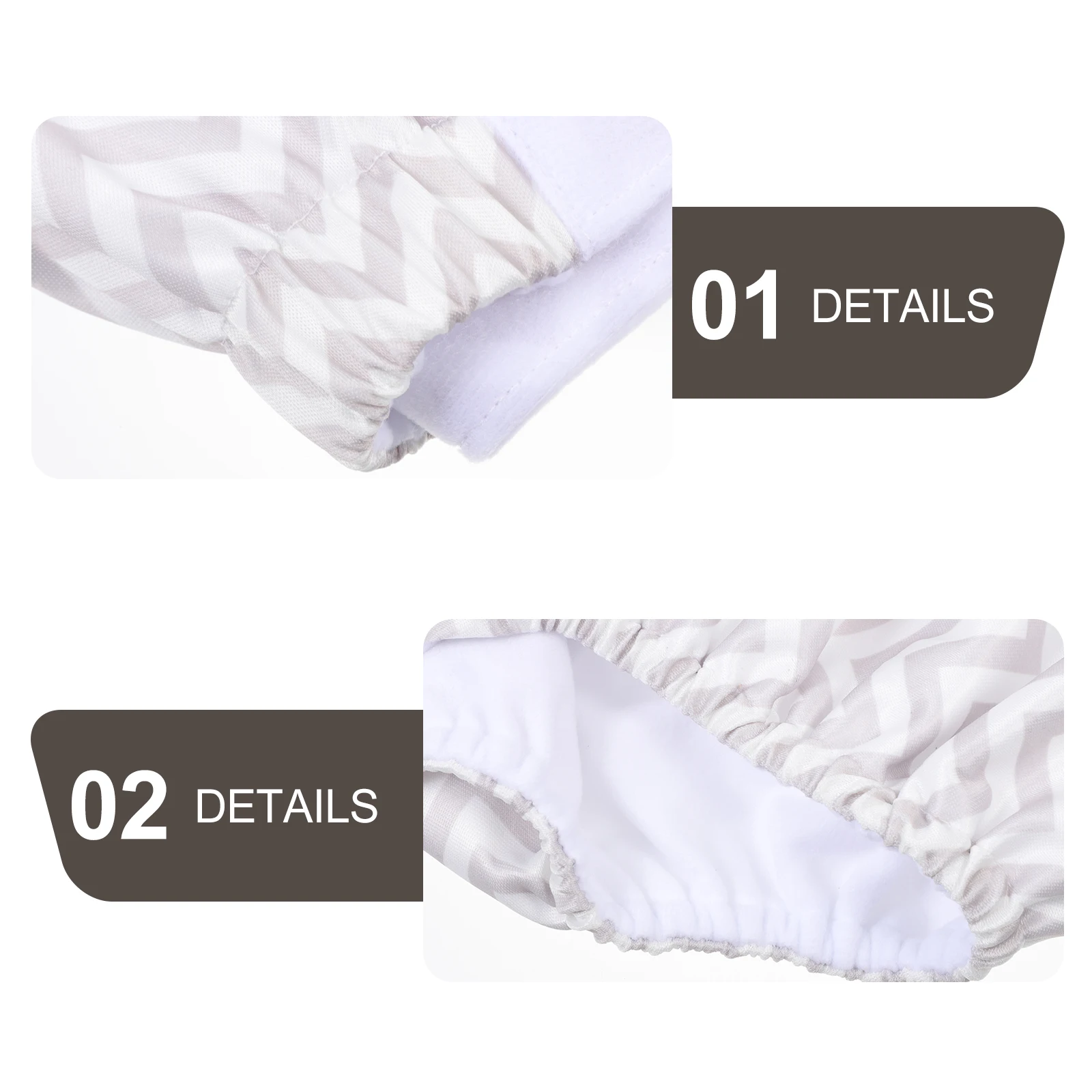 1Pcs Waterproof Adult Diaper Reusable Anti-Leak Breathable Adjustable Sticky Strap for Heavy Flow Overnight Use