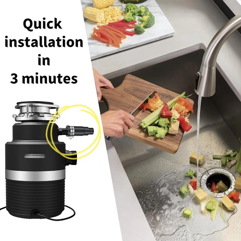 Garbage Disposal Dishwasher Connector Kit,Dishwasher Drain Hose Adapter,Drain Hose Connector Dishwasher Connect Kit