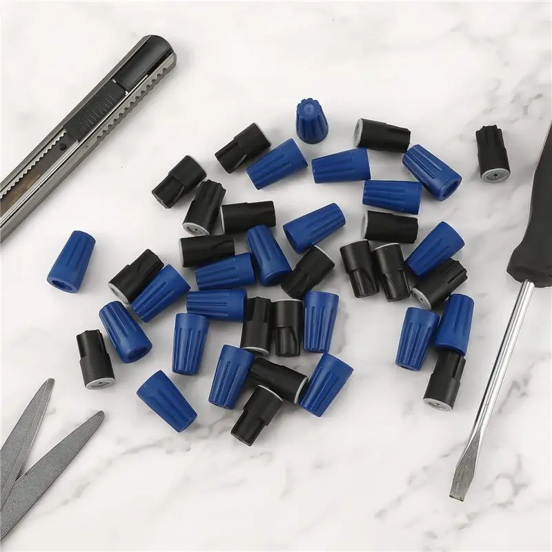 PROFESSIONAL USE-40 Pcs Waterproof Wire Connectors Wire Nuts Connectors For 22AWG-12AWG For Outdoor Lights Irrigation Valves