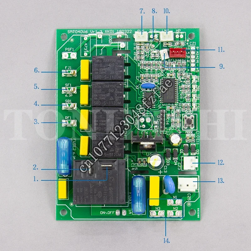 Water-type Ice Maker Computer Board Control Board Dongbei Aixue Snow-resistant Ice Machine Motherboard Universal Modification