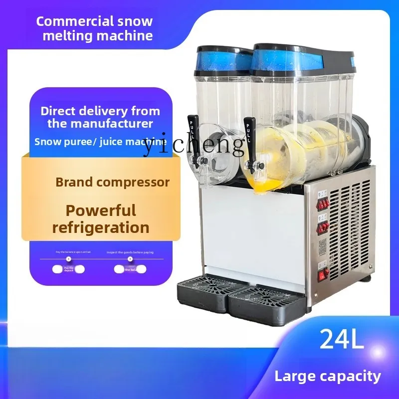 ZZ ประหยัดพลังงานเครื่องโคลนเชิงพาณิชย์หิมะละลายเครื่องน้ําผลไม้เครื่องดื่มเย็นอัตโนมัติเครื่องดื่มสมูทตี้อัตโนมัติ
