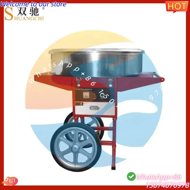 2026 220V 22 Electric Commercial Cotton Candy Floss Machine New Made Corn Sugar-free Commercial Candy Vending Machine Model