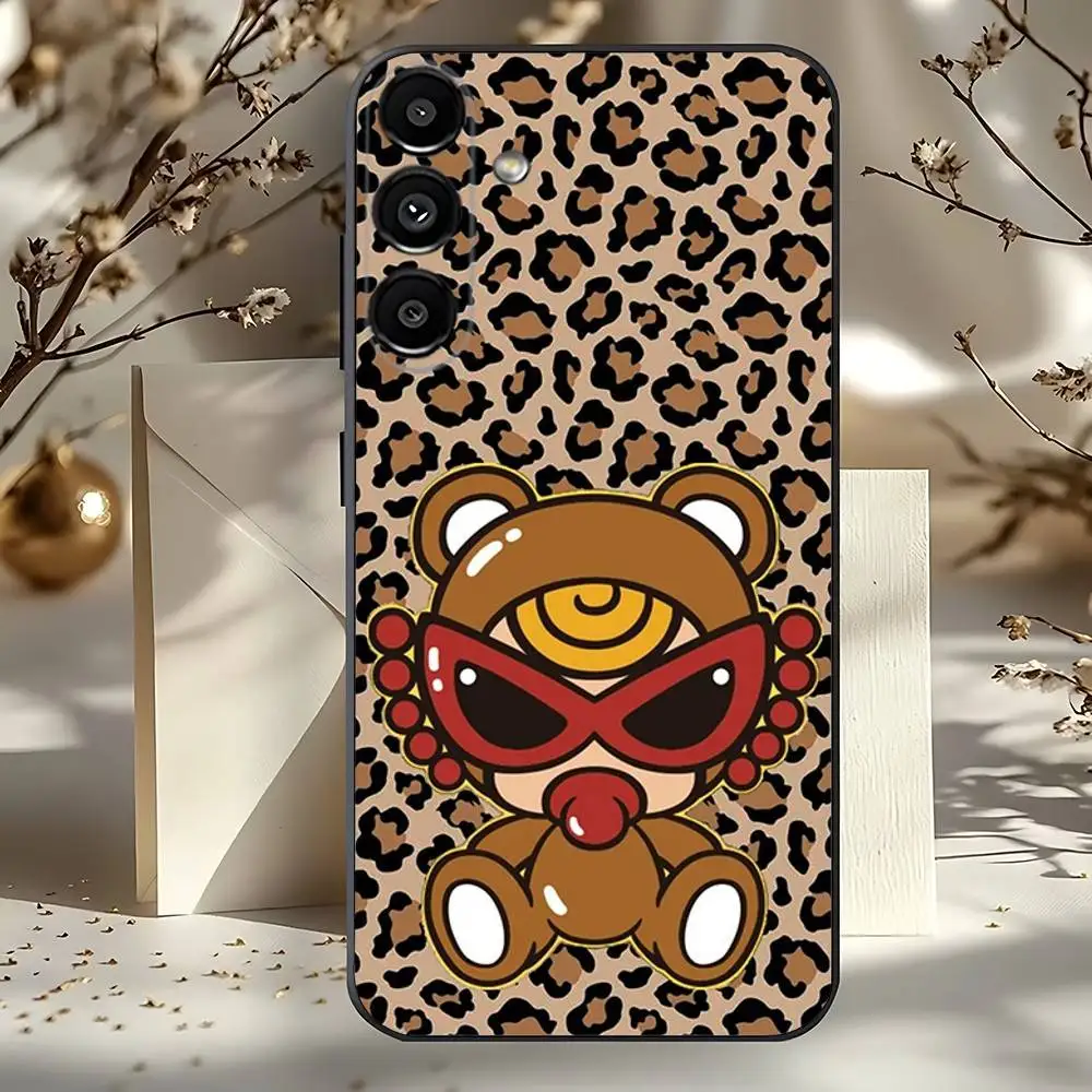 H-Hysteric M-Mini For Samsung Galaxy A73,31,32,72,41,53,52,71,22,5G,Note,J7,8,9 Soft Black Phone Case