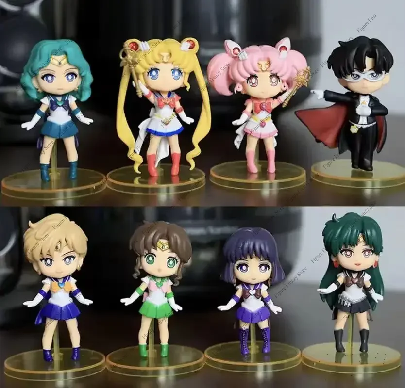 

Special OfferAction Sailor Moon Anime bandai measures, collection mol, original toys, ocean cereals, venus, gifts, mini, 9cmFigu
