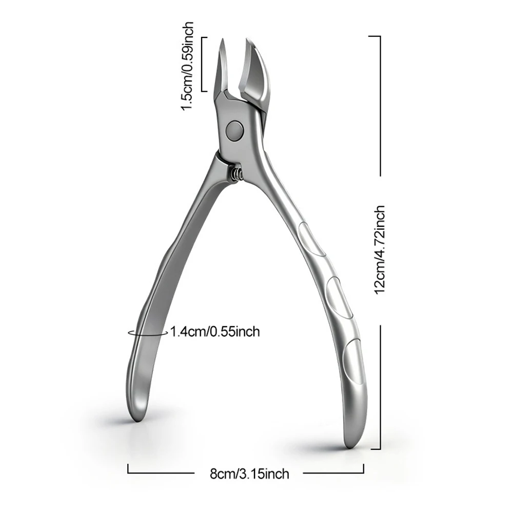 Newest Toe Nail Clippers Nail Correction Thick Nails Ingrown Toenails Nippers Cutters Dead Skin Dirt Remover Pedicure Care Tool view 6