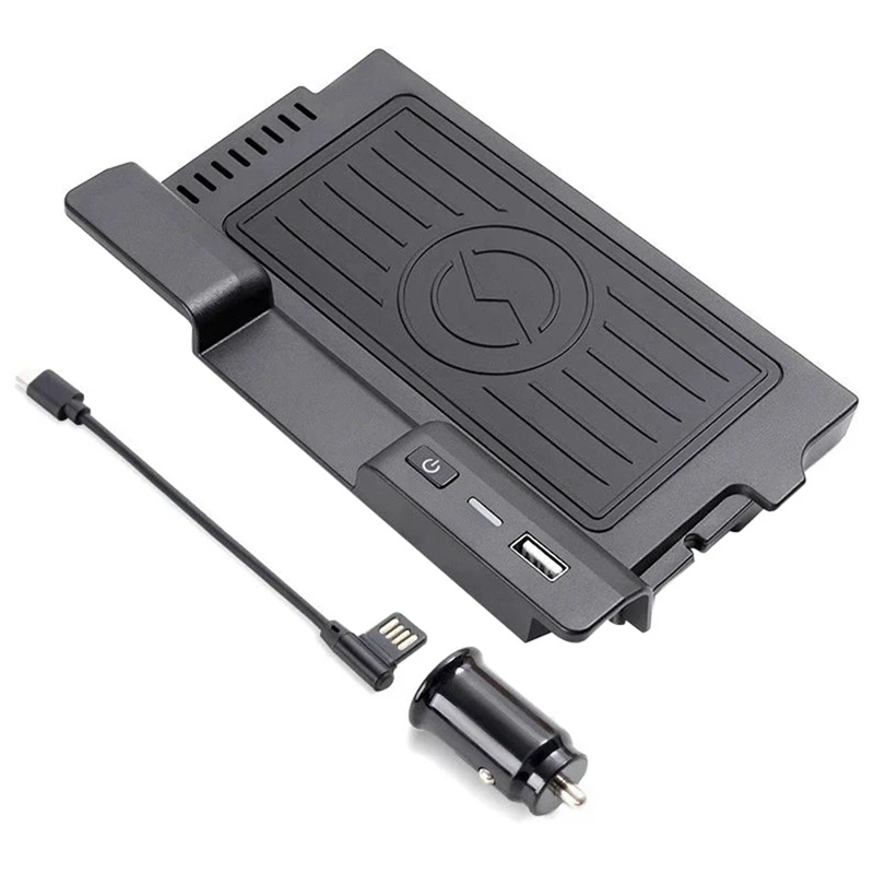 

Car Wireless Charger Charging Pad Panel Phone Holder For Mercedes Benz GLE W167 C67 GLS X167 2020-2023