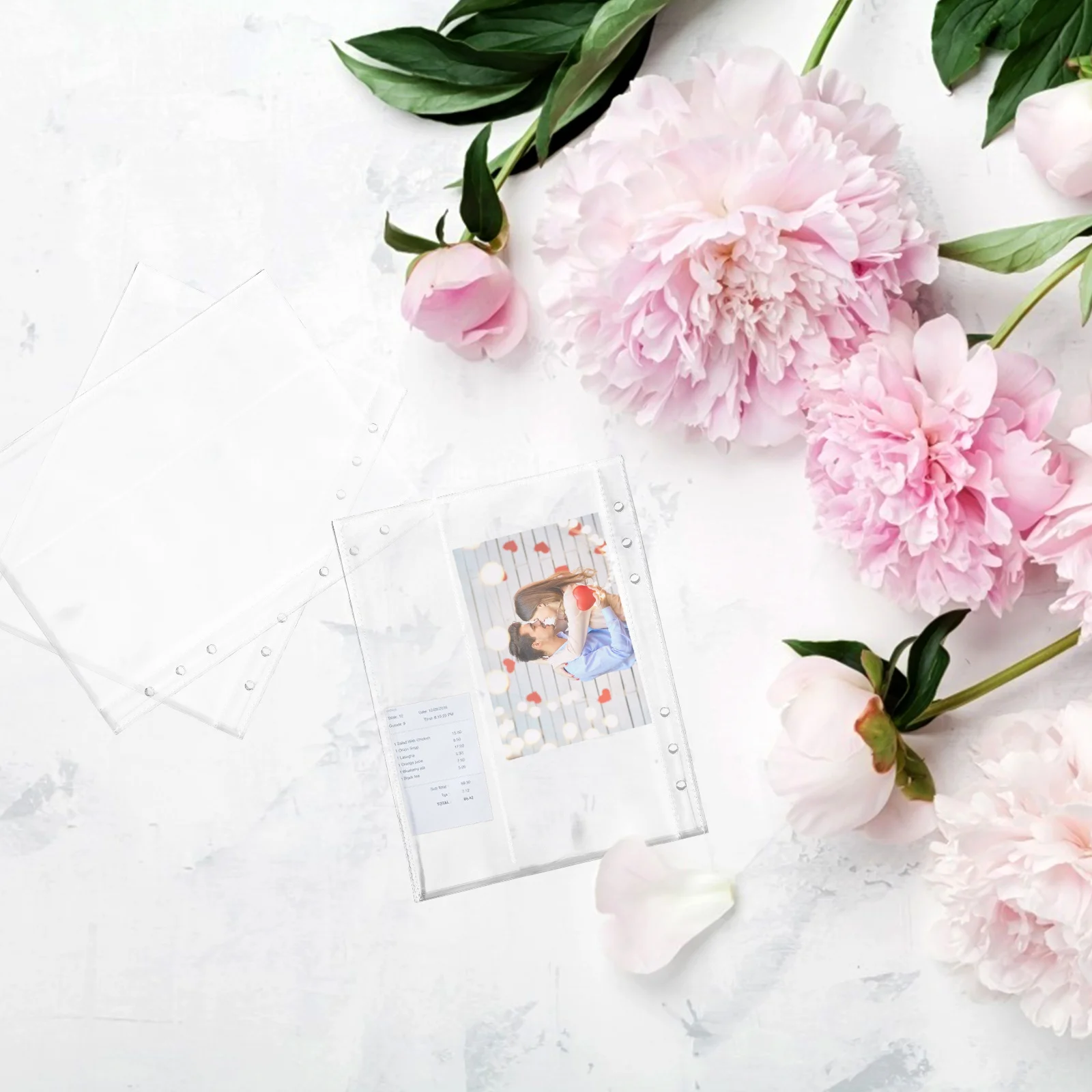 1 قطعة كتاب عرض بلاستيكي جودة عالية خفيفة الوزن ناعمة لا نتوءات غطاء شفاف آمن لصورة لعبة معرف الشهادة #4