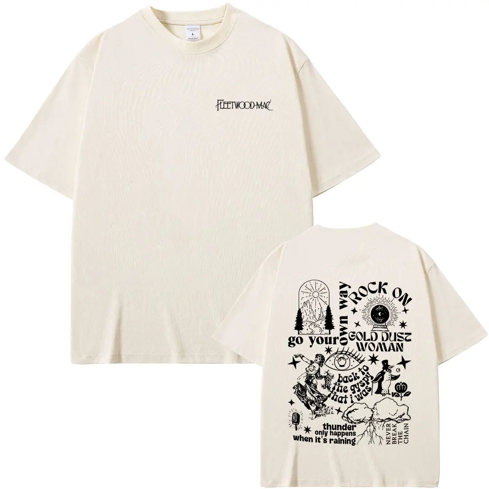 

Rock Band Fleetwood Mac Graphic T-shirt Stevie Nicks T Shirt Rumours T Shirts Summer Men Women Vintage Gothic Oversized T-shirts
