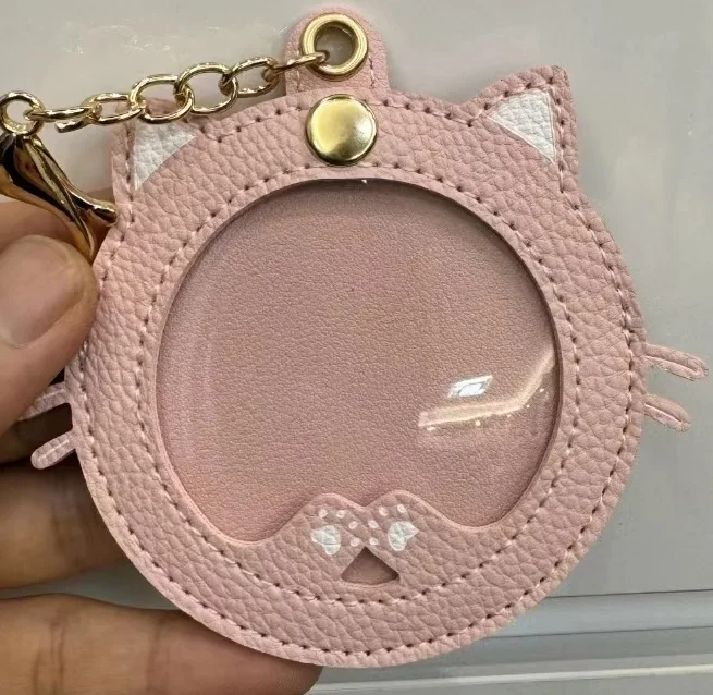 Kawaii Cat Shape Ita Bag Pins Badge Protector Case