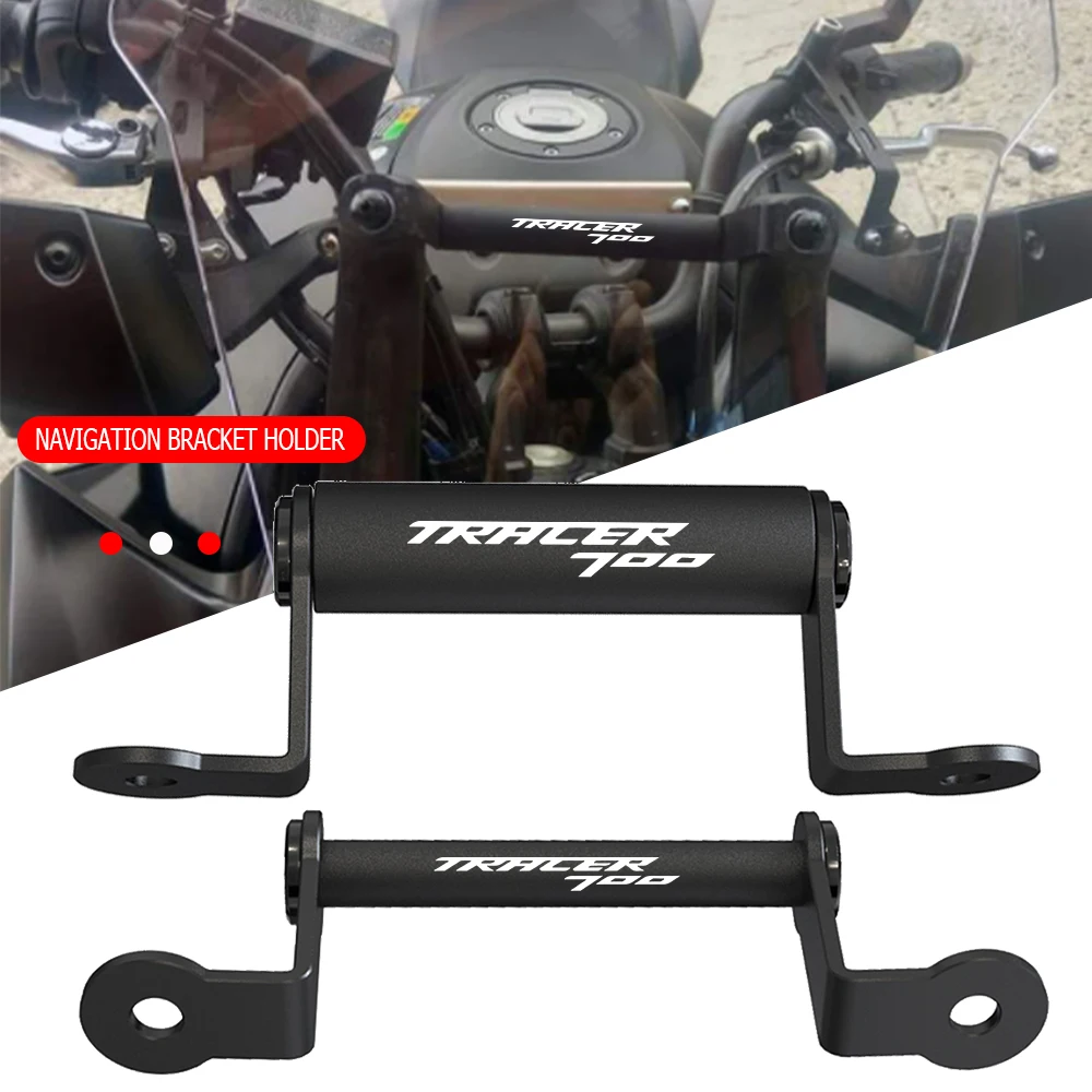 

12/22MM For Yamaha Tracer700GT Tracer 7/700 GT MT-07 Motorcycle Accessories Phone Holder Stand GPS Navigation Plate Bracket