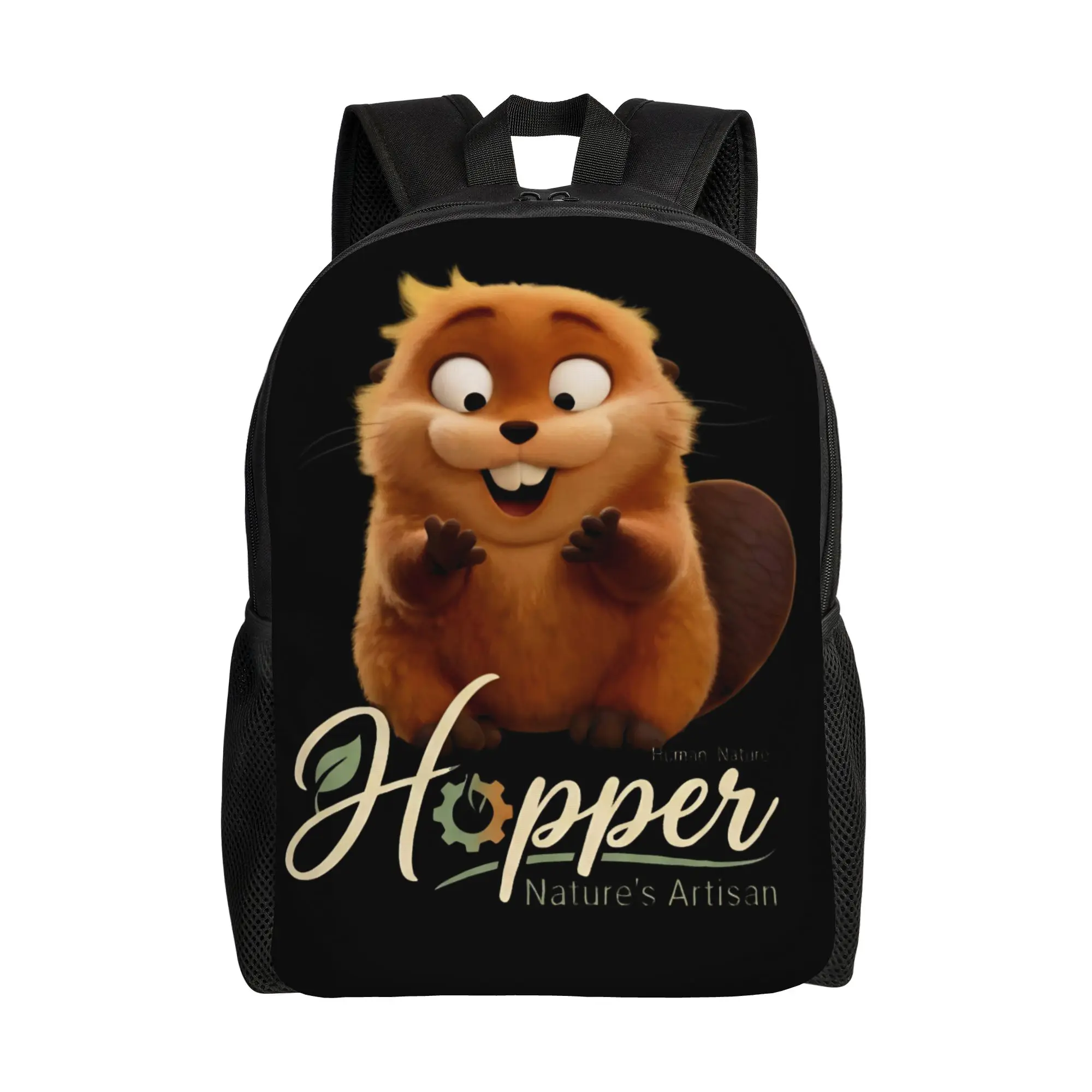 

Adorable Beaver Hoppers Movie Backpack Girl Print Backpacks Polyester Fashion School Bags Travel Designer Rucksack
