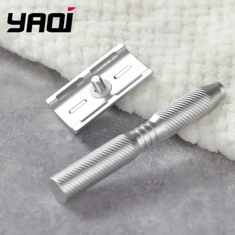 Легкая безопасная бритва YAQI Ghost, алюминиевая версия — компактный мужской инструмент для бритья