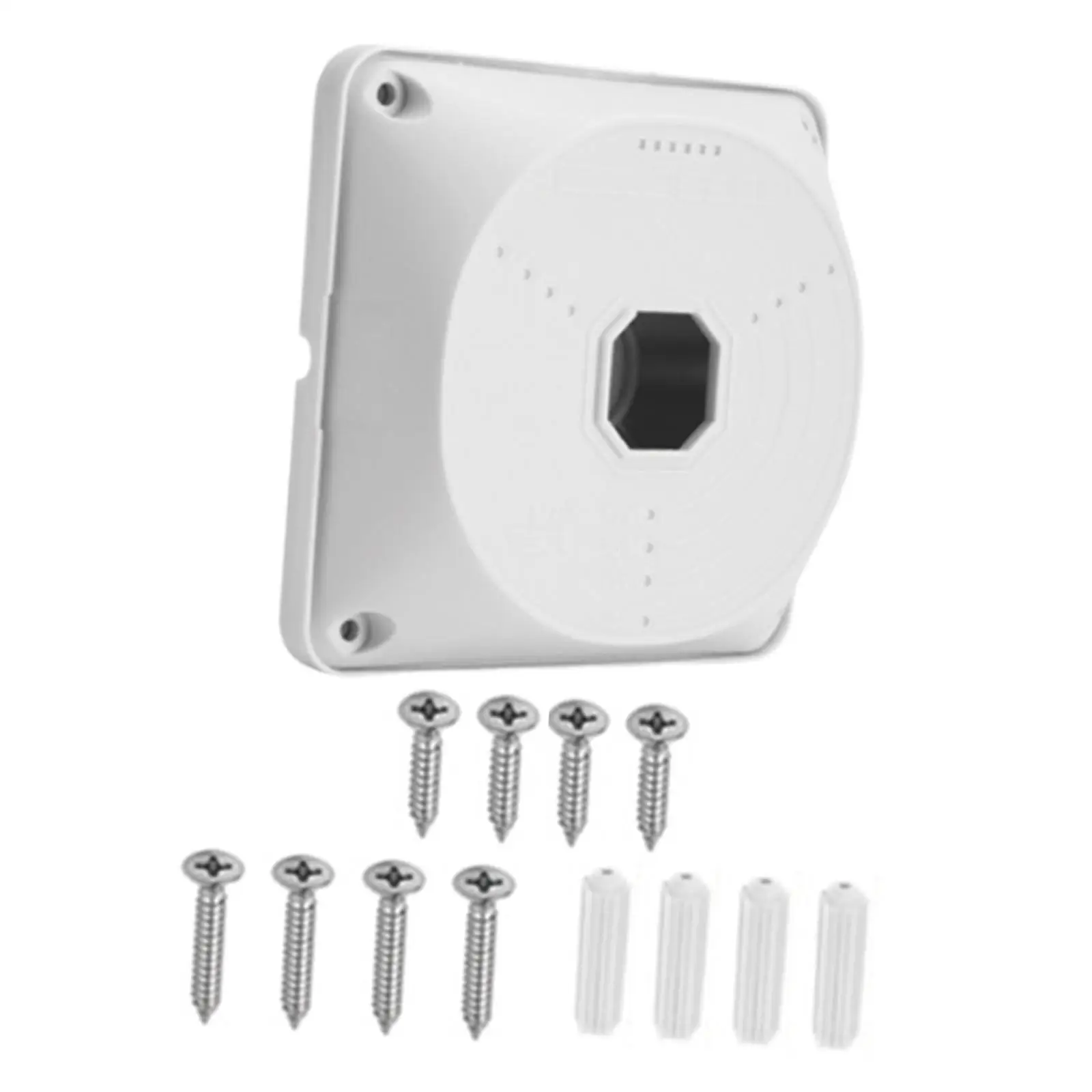 Universal Dome Camera Mount Bracket Cable Concealment Waterproof Junction Box for Home and Office Security Systems