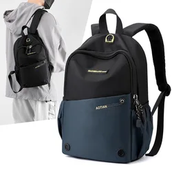 New Small Oxford Backpack Men Travel Back Pack Multifunctional Shoulder Bag for Man Travel Rucksack School Bags Female Daypack