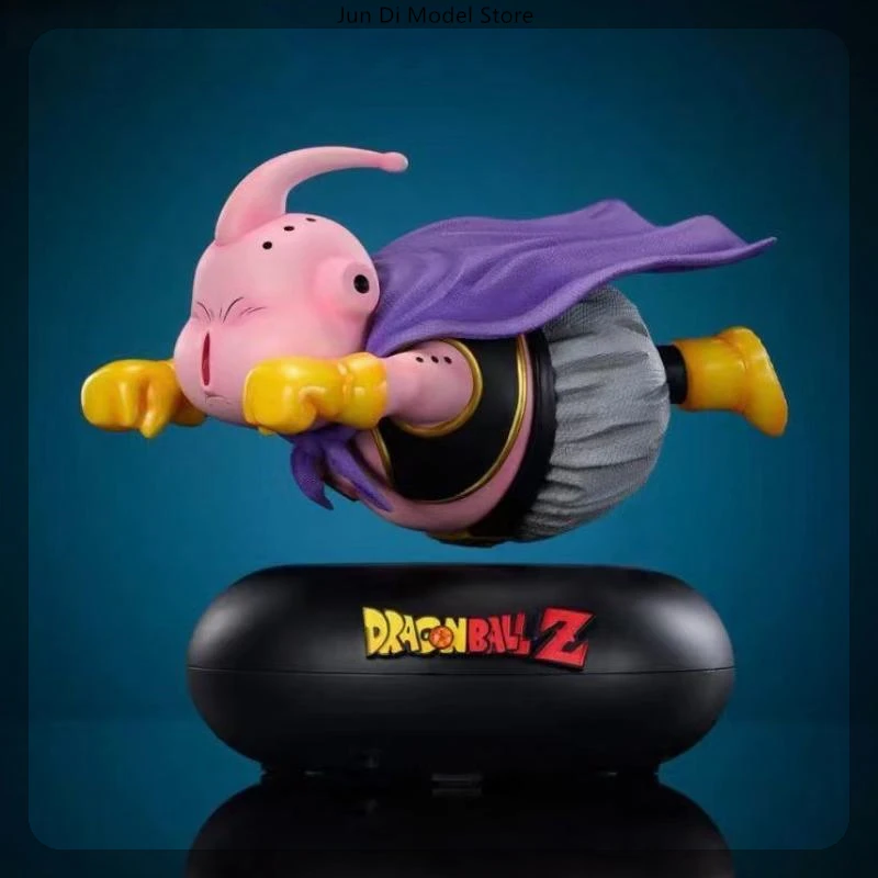 Dragon Ball Majin Buu Magnetic Suspension Anime Figure Boxed Model Statue Boys Collection Desktop Decoration Ornament Toys Gifts