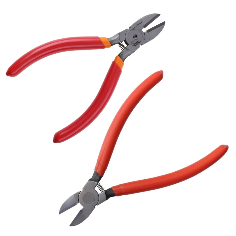 Cutting Pliers Rugged Professional Wire Cutters are Made of Steel Flat Nose Pliers Ergonomic Dropship