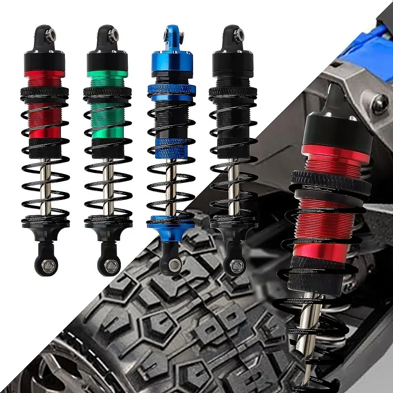 

Front Rear Universal Shock Absorbers Aluminum Alloy for Trxs Mini Maxx Mini XRT RC Car Metal Upgrade OP Accessories Parts