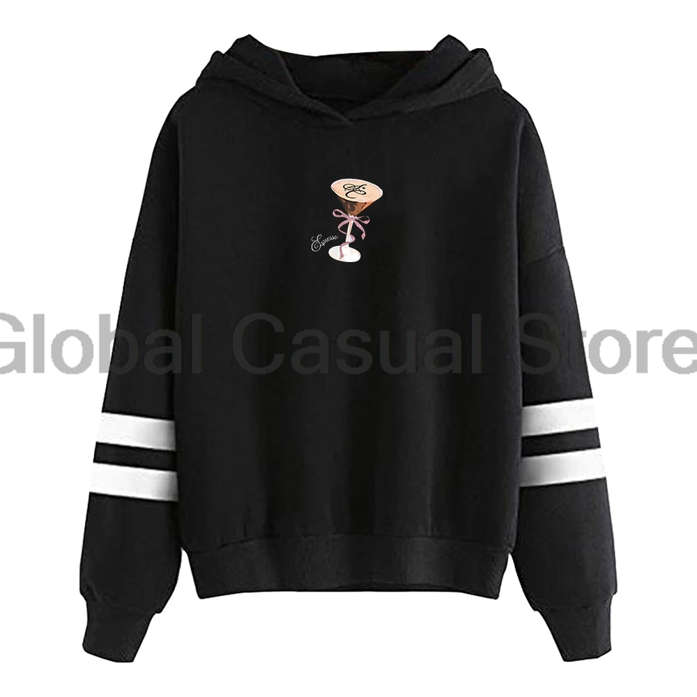 

Толстовка Sabrina Carpenter Espresso Merch, новинка 2024, уличная одежда без карманов с параллельными перекладинами и рукавами, мужские и женские толстовки с капюшоном