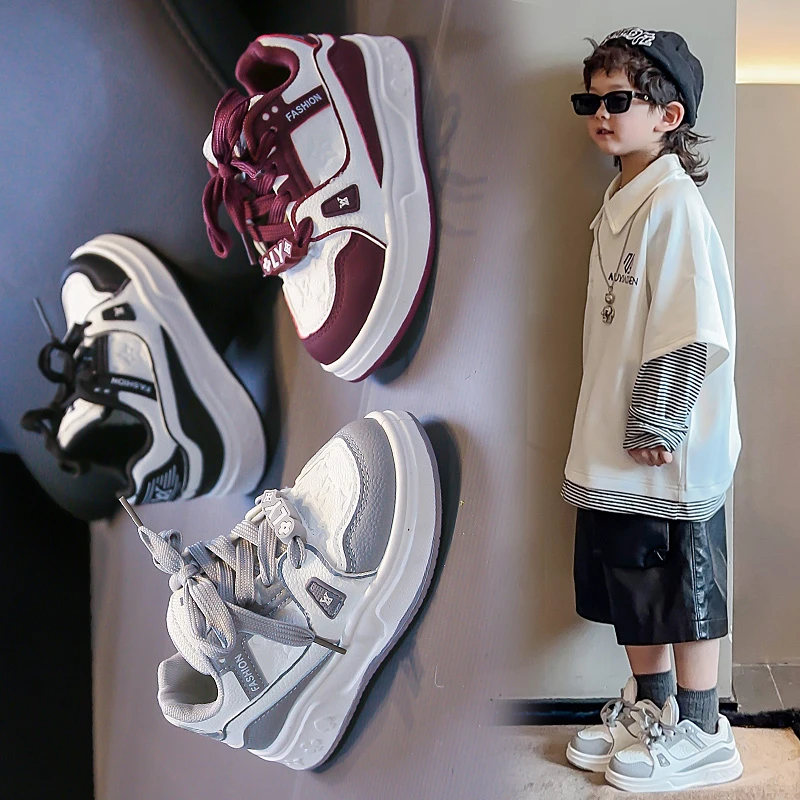 

Children's Fashion Sneakers Mesh Comfortable Casual Sports Shoes Boys Girls 3 - 18 Years Old Trendy Children Footwear Kids Shoes
