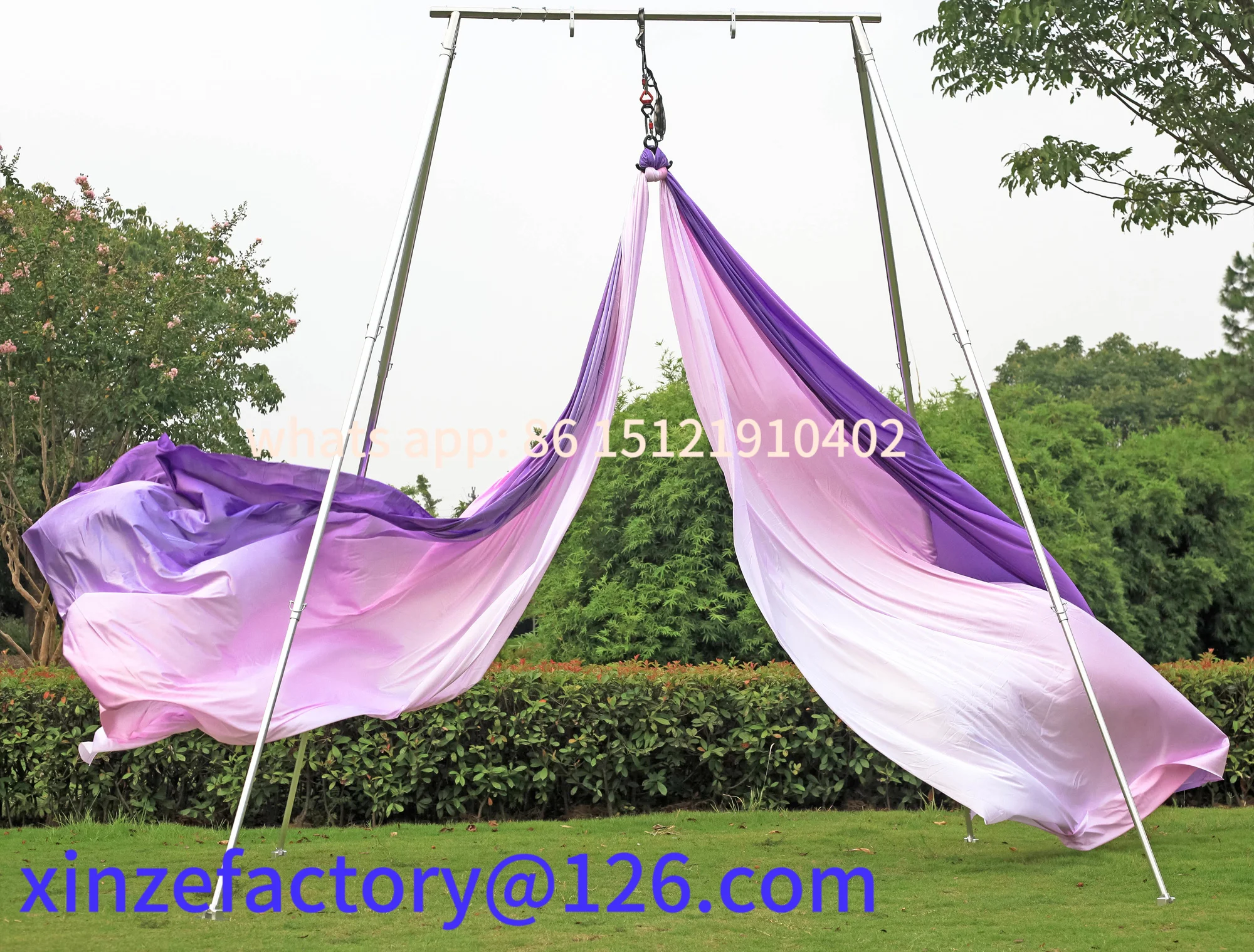 

Be suitable for 7 Meters Silks Colorful Fabrics Aerial Hammock Aerial Swing Anti Gravity Fitness Yoga Strap
