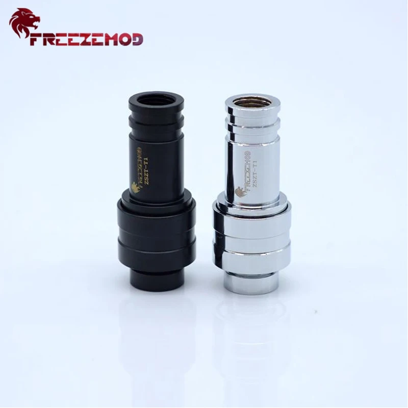 FREEZEMOD Máy Tính Làm Mát Nước Ngưng Van Cổng Kết Nối, g1/4 Nhanh Chóng-Kết Nối Ngăn Nước Van Cắt Lắp Adapter F-F