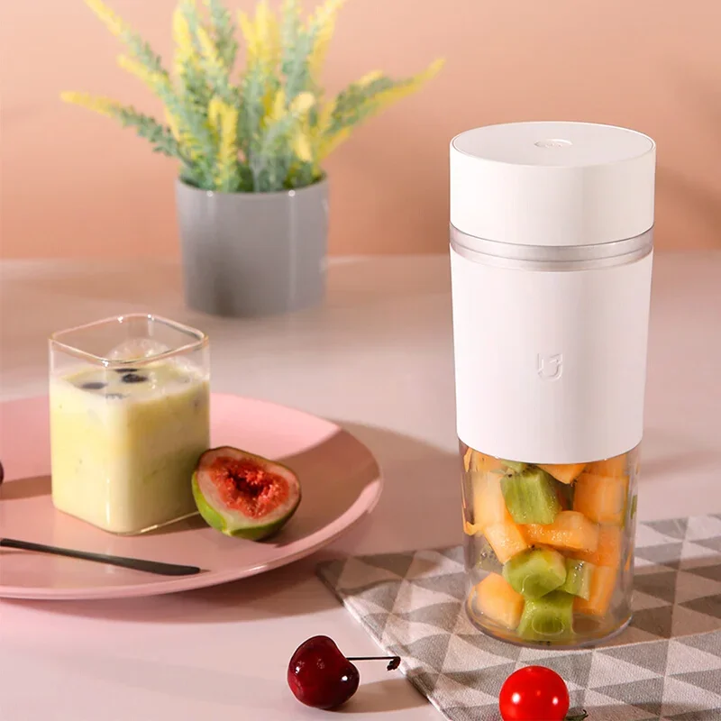 XIAOMI MIJIA-exprimidor portátil eléctrico de frutas, Mini licuadora, Extractor de zumo de naranja y verduras, máquina de jugo fresco, mezclador