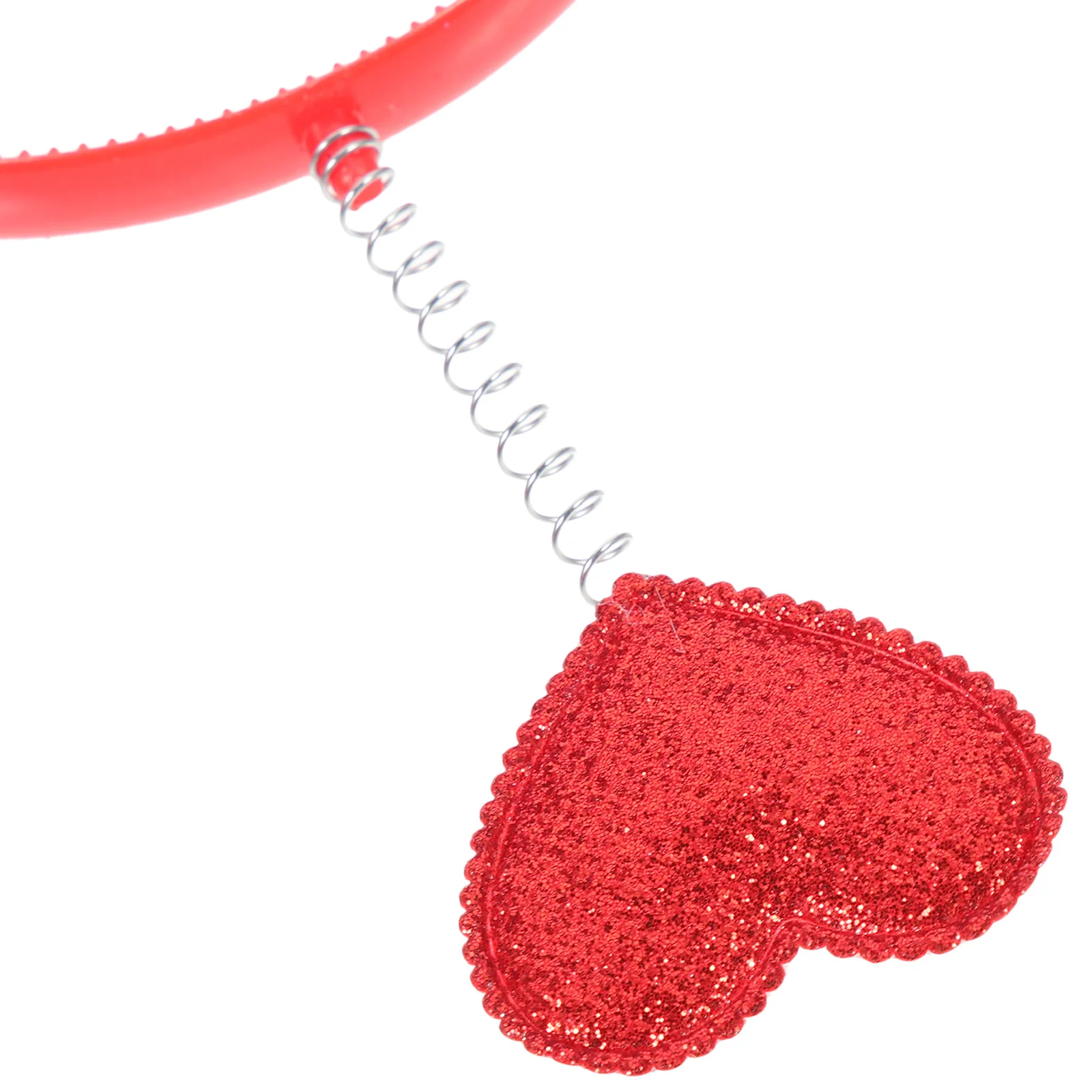 12 قطعة من غطاء الرأس على شكل قلب، جميل ومتين وخفيف الوزن للفتيات، أغطية رأس للحفلات والمهرجانات والعطلات، ديكور عصري #3