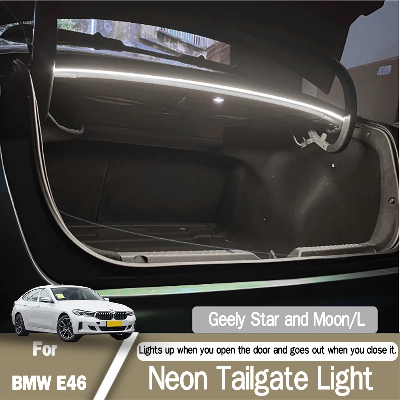 For BMW e46  Trunk LED ambient light Luggage compartment LED light BMW Rear Tailgate Light Bar Modification Accessories