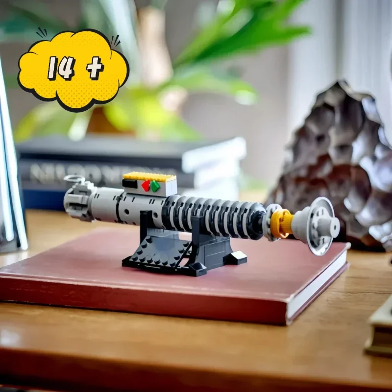 MINISO FIT 40730 Luke Skywalkers Lightsaber حروب الفضاء الطوب نموذج 145 قطعة ألعاب مكعبات البناء الاطفال هدايا عيد الميلاد عيد الميلاد