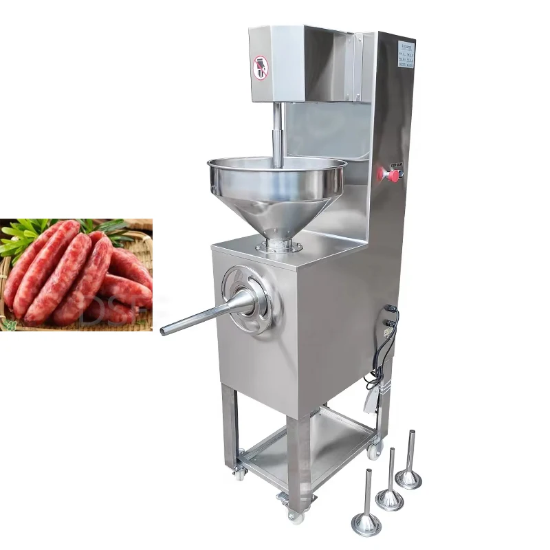 Fully Automatic Filling Mixer, Desktop Electric Stainless Steel Sausage Machine, Household Or Restaurant Sausage Filling Machine