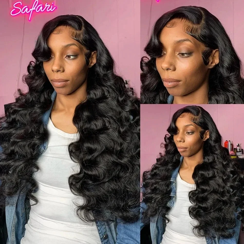 30 32 Inch Body Wave Lace Front Wigs 13x4 Hd Transparent Lace Frontal Human Hair Wig PrePlucked for woman