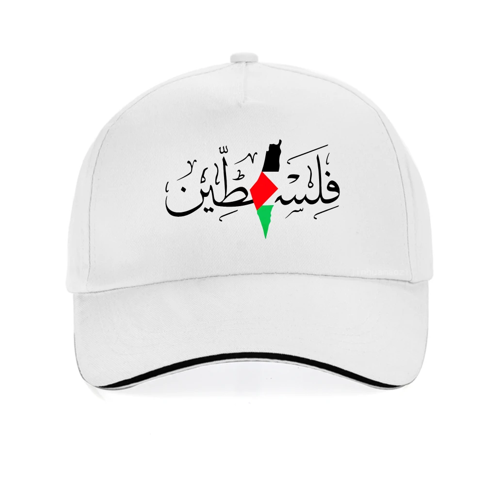 

Palestine Palestine Map print baseball cap Fashion Hip Hop Hats Summer Outdoor casual Snapback Cap adjustable Breathable sun hat