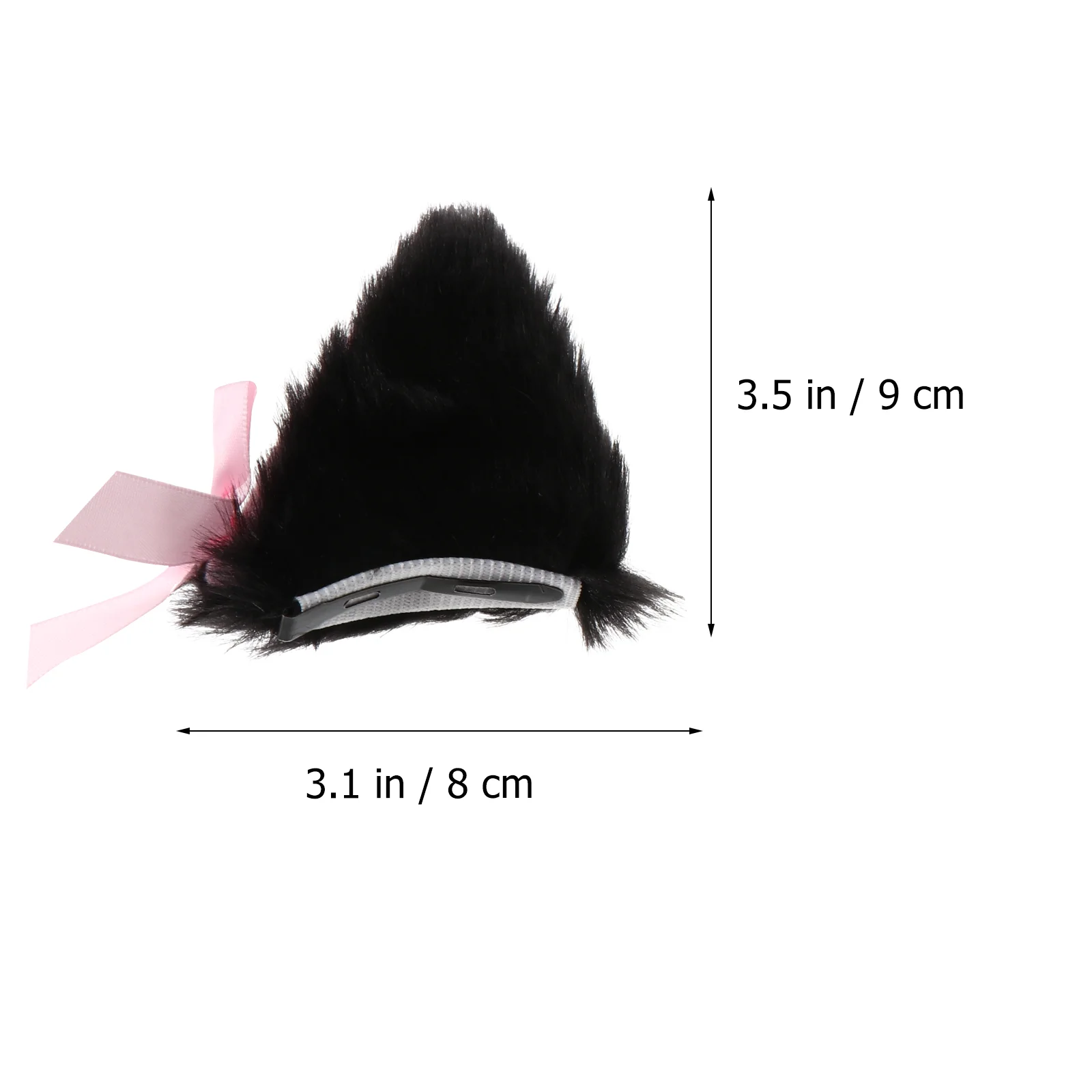 

Cat Ears Hairpin Design Clip Barrette Clothing Party Headdress Soft Imitation Rabbit Fur Cosplay