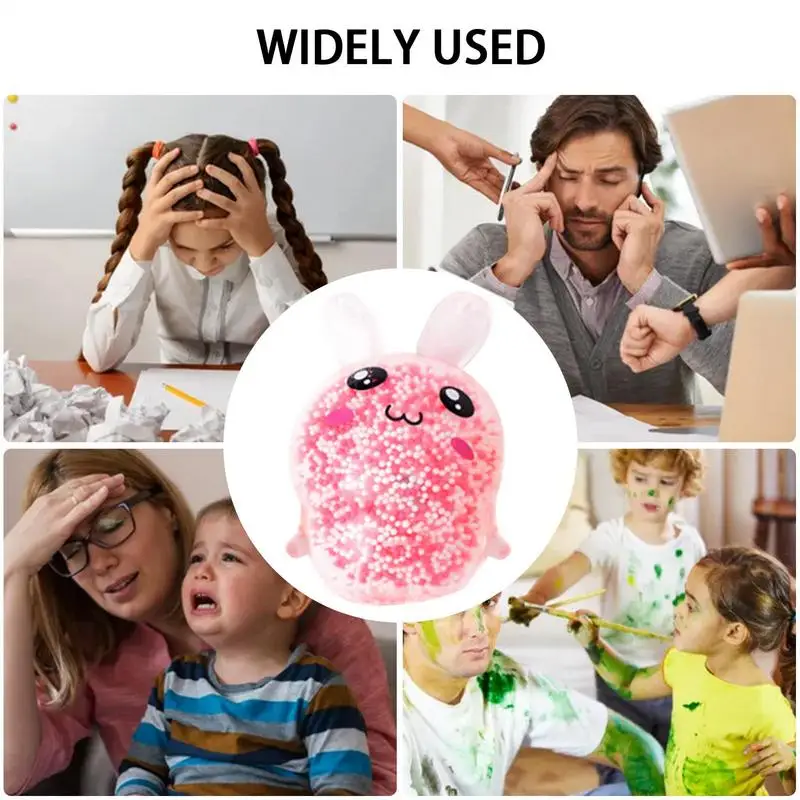 

Мягкие игрушки для пасхального кролика, детские блестящие игрушки для снятия стресса, игрушка-кролик, медленно растущий кролик, медленный отскок, сжимание