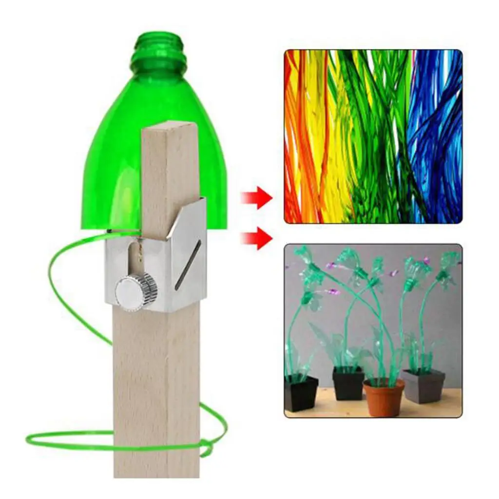เครื่องตัดพลาสติกกลางแจ้งสร้างสรรค์สีเขียว DIY มือแถบเครื่องมือสําหรับตกแต่งบ้านและสวน