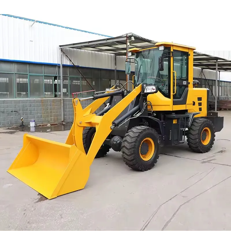 China Manufacturer Diesel Small Wheel Track Mini Skid Steer Loader CE EPA