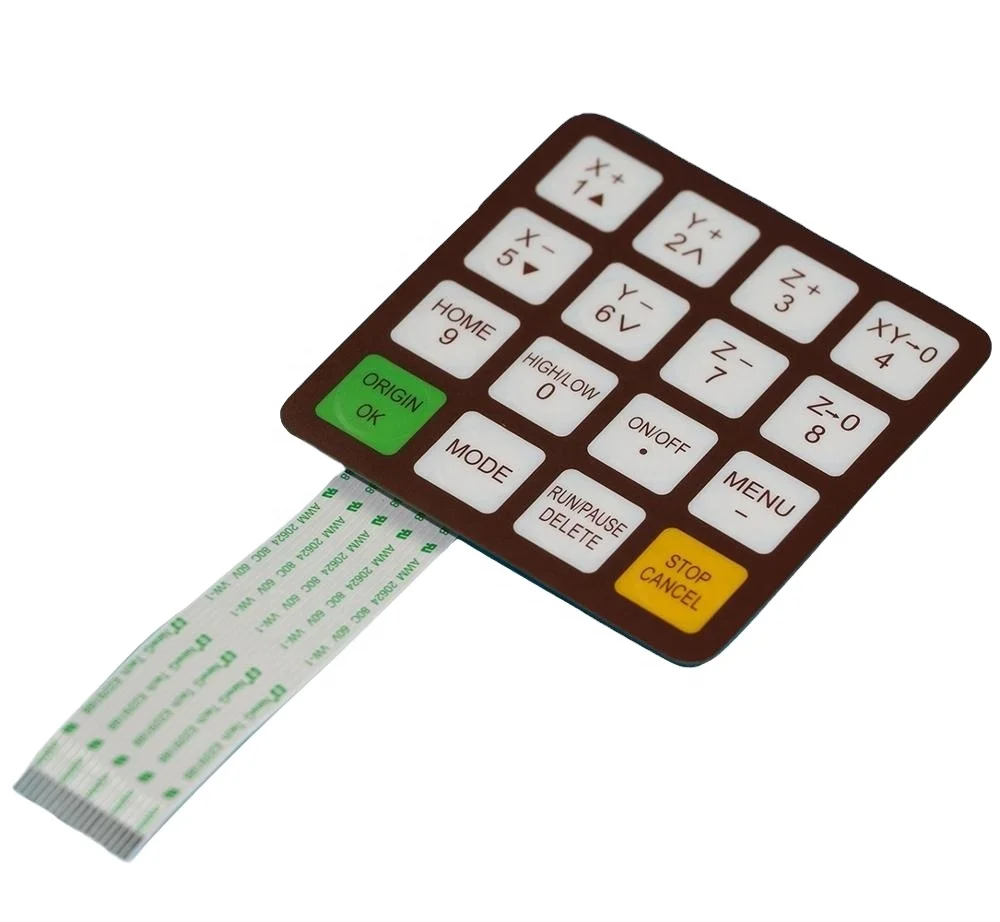 16 Buttons Keypad for Richauto A11 A18 DSP CONTROLLER Accessories
