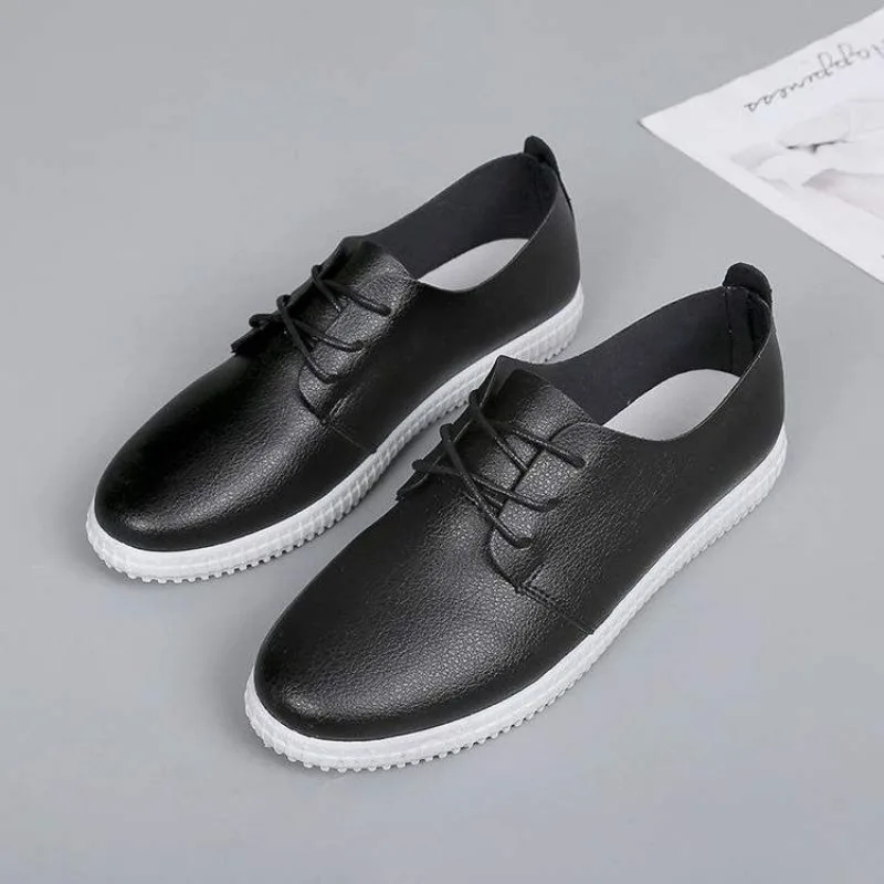 Summer Low Cut Slip on White Shoes Women 2026 Soft Sole Flexible Flat Sneakers Comfortable Everyday Shoe
