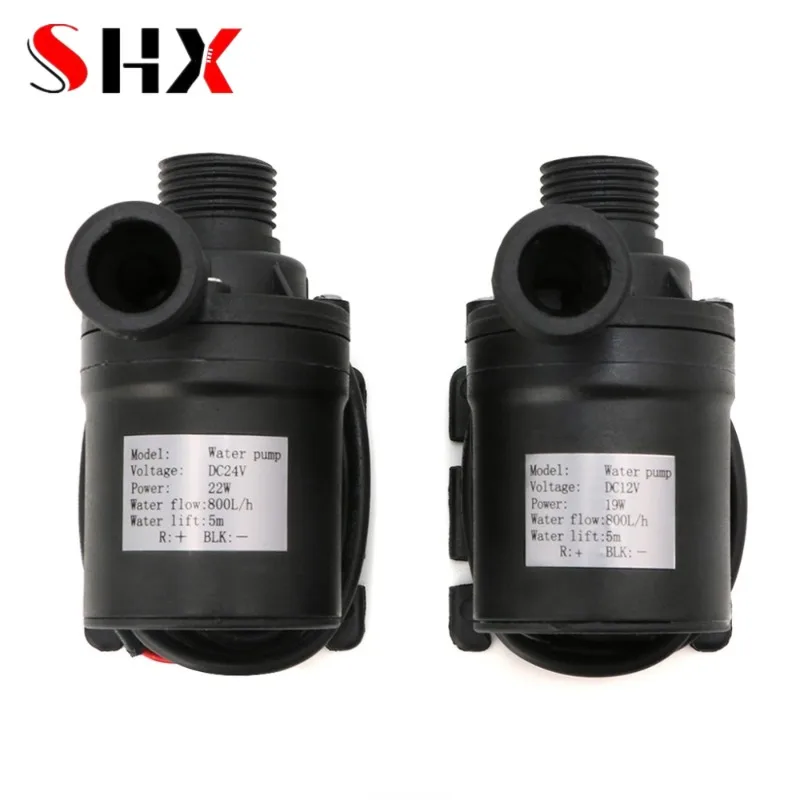 

800L/H 5m DC 12V 24V Solar Brushless Motor Water Circulation Water Pump Submersibles Water Pumps