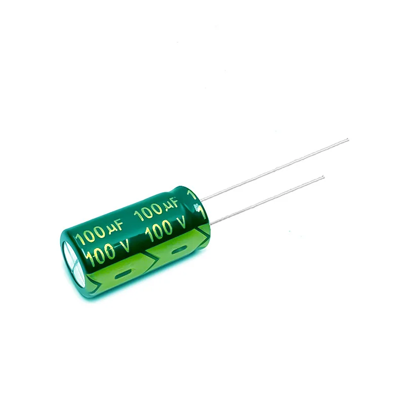 65pcs 100V 100uF Electrolytic Capacitor High Frequency Low ESR Long Life 8x16 10x13 10x17 10x20mm for Power Supply