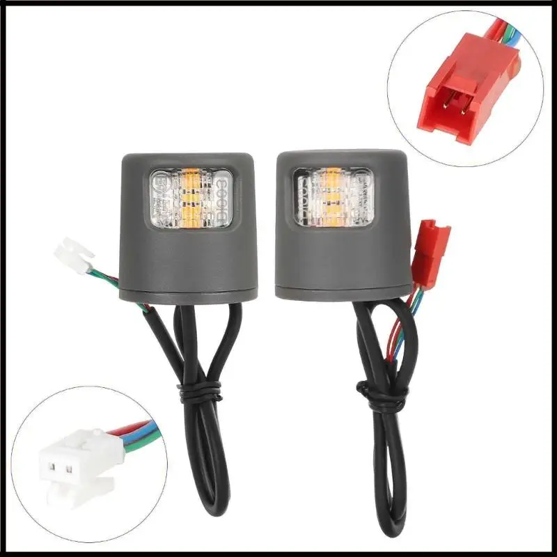 ضوء مؤشر الانعطاف LED الموفر للطاقة للمقبض الأمامي للسكوتر الكهربائي من الجيل الثاني