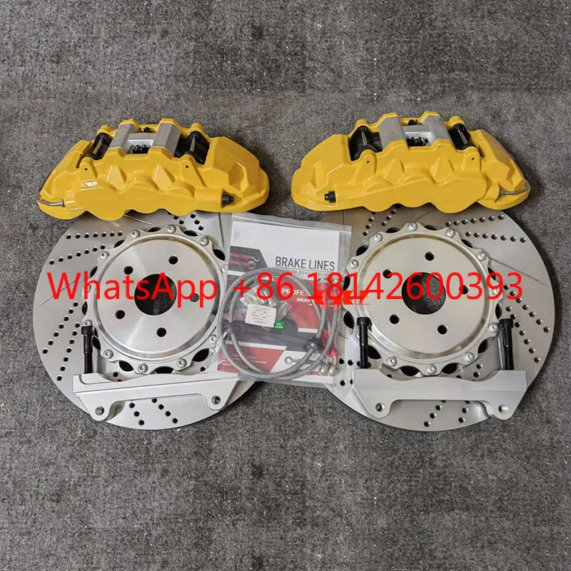 6 Pot Front Big Brake Kit 380*34mm Brake Rotor Disc High Performance Brake System