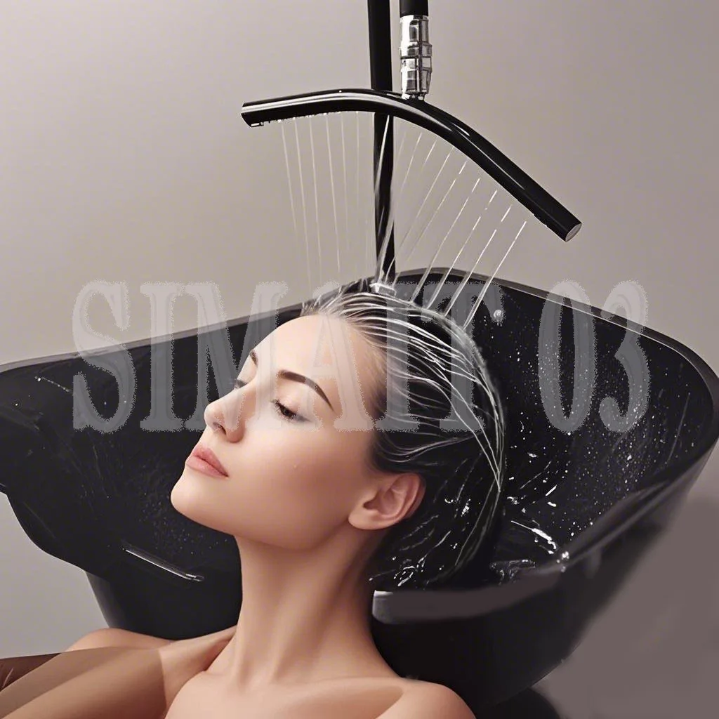 Portable spa water outlet waterfall outlet head therapy head water circulation massage accessories for salon and hair store