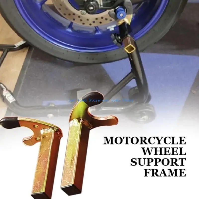 

RXJE Swing Arm Lift TripodHooks Motorcycle Stands U-style/L-style Wheel Frame Stand