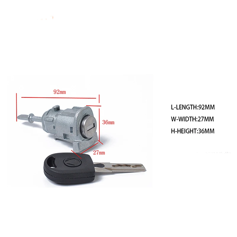 Car Door Lock Cylinder Key 604837167 604837168 For VW Golf 4 Iv Mk4 Bora A6 Skoda Fabia Polo 1997-2009 Modification Accessories