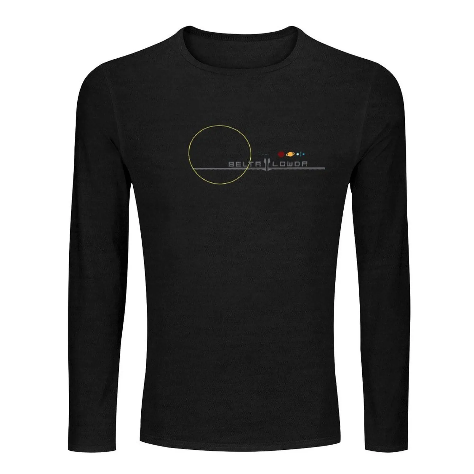 BELTA LOWDA Solar System the Expanse minimalist Long T-Shirt quick-drying t-shirt boys t shirts men clothing